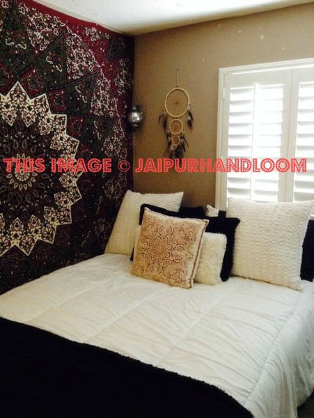 star mandala wall hanging tapestry tapestries cheap wall decor tapestry-Jaipur Handloom