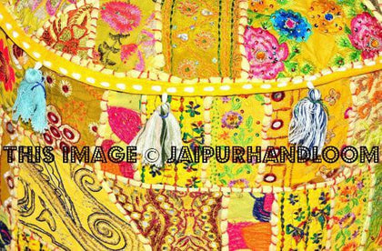 stools & poufs, accent furniture-Jaipur Handloom