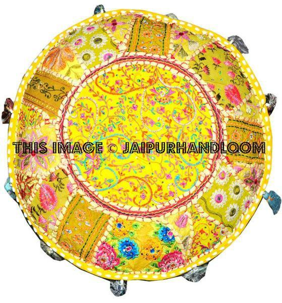 stools & poufs, accent furniture-Jaipur Handloom