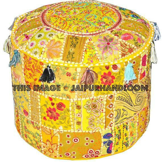 stools & poufs, accent furniture-Jaipur Handloom