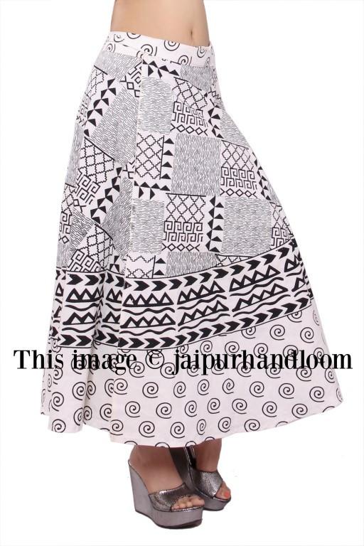 summer skirts for women hippie party dress stylish rapron skirts-Jaipur Handloom