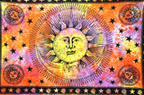 sun and moon tapestry Psychedelic Celestial Dorm Decor Wall Tapestries-Jaipur Handloom