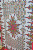 sun stars dorm tapestry hippie psychedelic wall hanging twin dorm blanket-Jaipur Handloom
