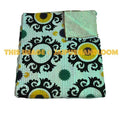 suzani kantha quilt in queen size bohemian kantha bedding hippie kantha throw blanket