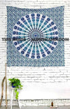 tapestry hippie bohemian tapestry wall tapestry bohemian psychedelic tapestry-Jaipur Handloom