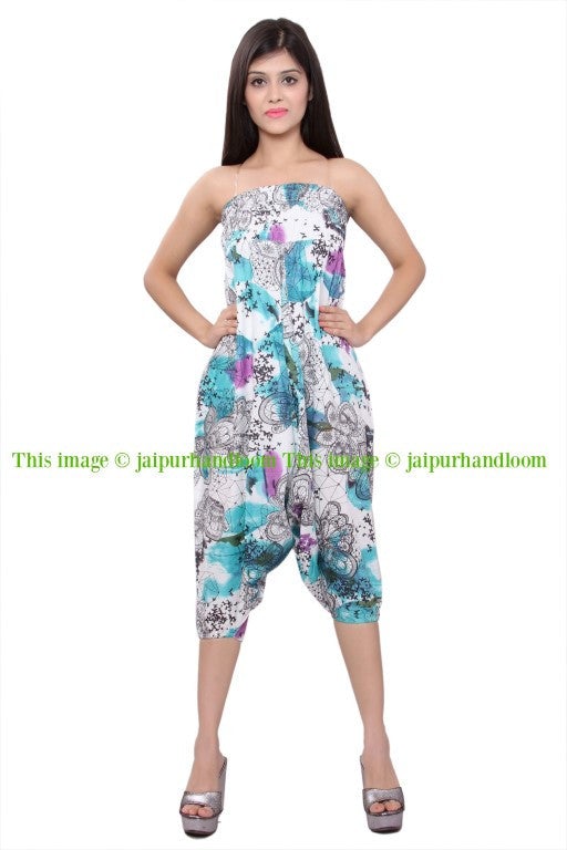 thai fisherman pants 2 in 1 party dress wide leg palazzo pants-Jaipur Handloom