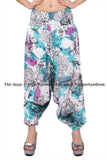 thai fisherman pants 2 in 1 party dress wide leg palazzo pants-Jaipur Handloom