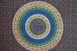 trippy tapestry hippie psychedelic dorm wall hanging twin dorm bedding-Jaipur Handloom