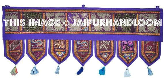 valances window treatments-Jaipur Handloom