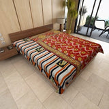 vintage kantha quilts bedspread bohemian vintage indian quilts on sale-Jaipur Handloom
