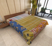 vintage kantha quilts fair trade kantha throws wholesale quilted blanket-Jaipur Handloom