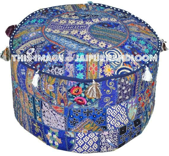 vintage ottoman-Jaipur Handloom
