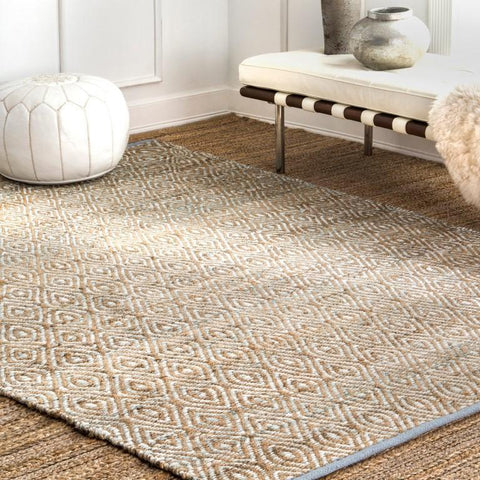 8 x 10 vintage style braided area rug for living room