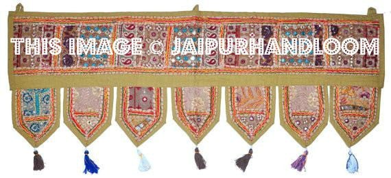 vintage toran valance-Jaipur Handloom