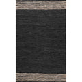 black jute rug for living area 6X8, seagrass carpet rug, jute area rug 4X6