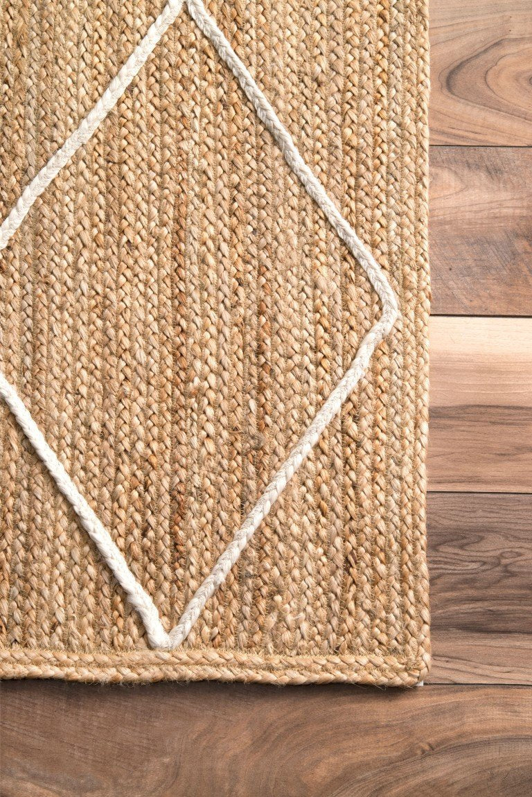 seagrass jute rug for living room/bedroom/dining room/farmhouse decor