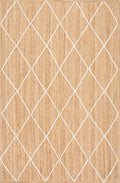 seagrass jute rug for living room/bedroom/dining room/farmhouse decor