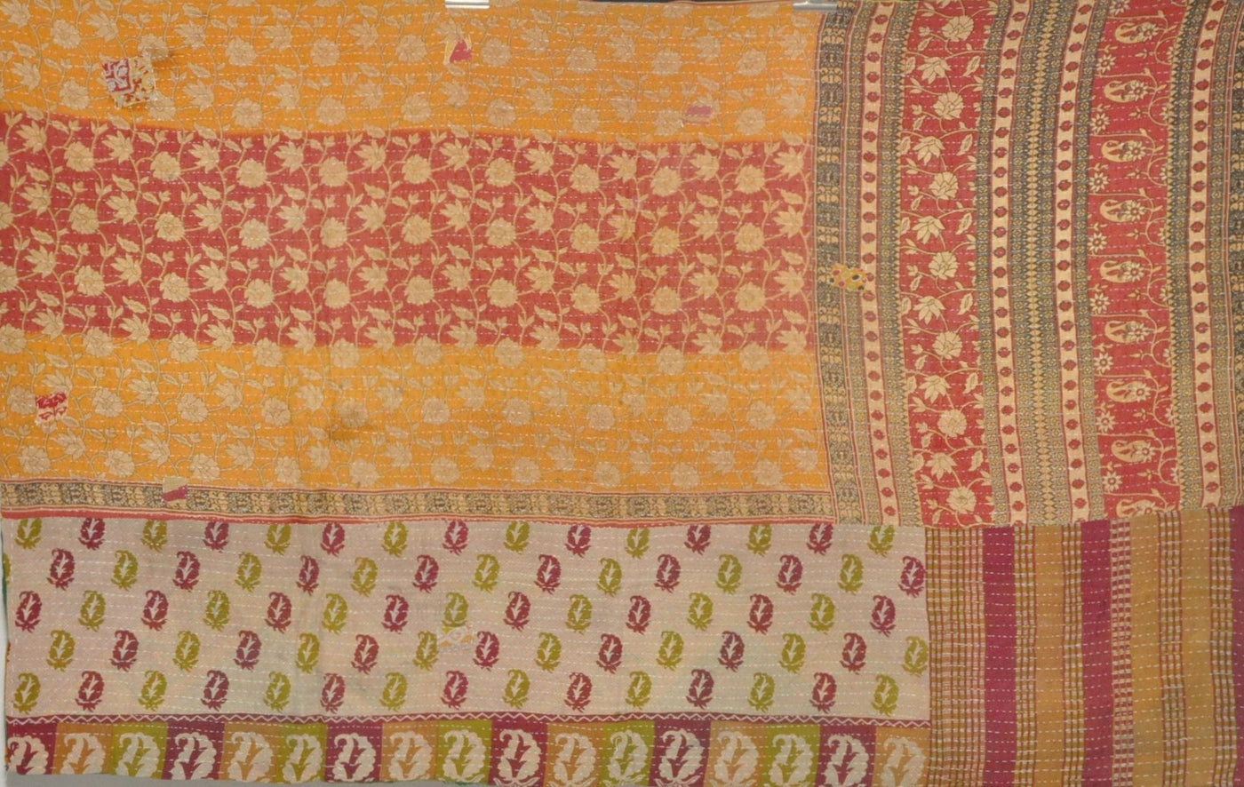 twin size kantha quilt wholesale lot