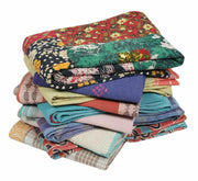 wholesale kantha quilt - set of 5 pcs indian kantha quilt vintage throw-Jaipur Handloom
