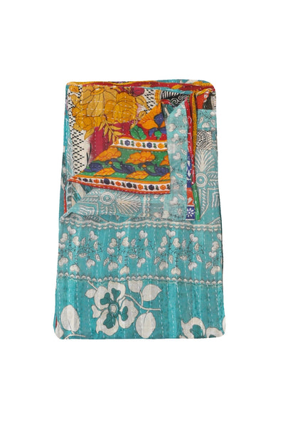 wholesale kantha throw 100% cotton kantha quilt bedding blanket