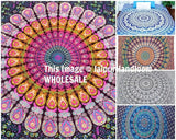 wholesale lot 75 pc mandala tapestries cotton beach towels australia-Jaipur Handloom