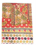wholesale vintage sari kantha throw bohemian decorative curtains-Jaipur Handloom