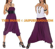 women pants, Harem Pants, yoga meditation pants, jumpsuit-Jaipur Handloom