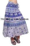 women rapron skirts beach dress Summer Clothing Long Rapron-Jaipur Handloom