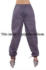 womens pants with zipper pockets bohemian yoga pants-Jaipur Handloom